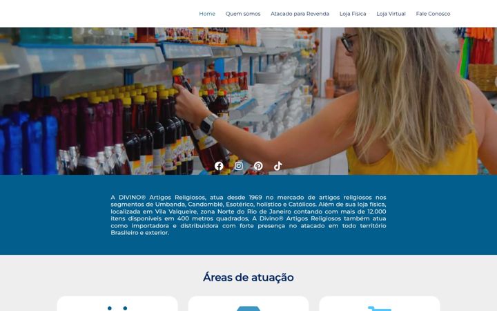 Képernyőkép: divinobrasil.com.br