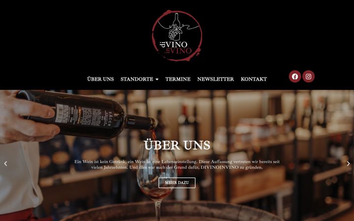 Screenshot of divinoinvino.de