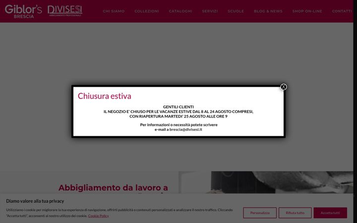 Screenshot of divisesi.it