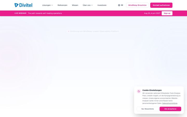 Screenshot of divitel.de