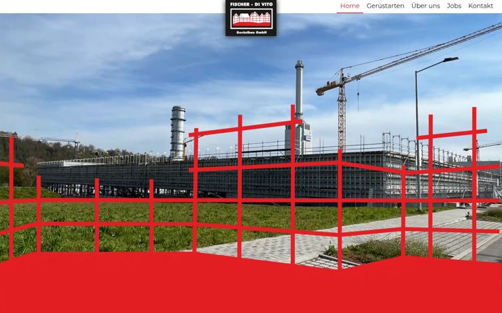 Screenshot of divito-geruestbau.de