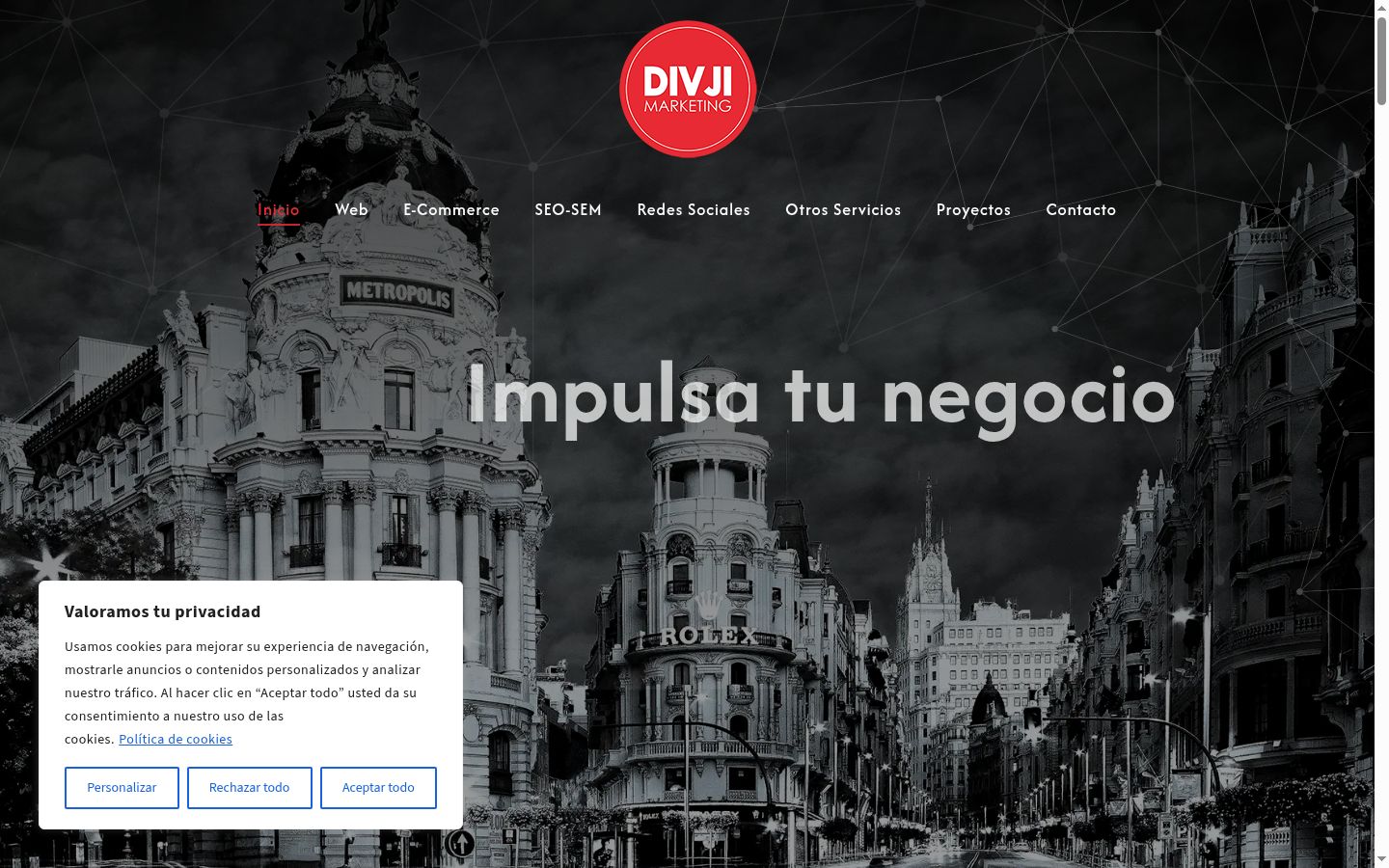 Screenshot tal-banner tal-kunsens muri qabel kwalunkwe interazzjoni