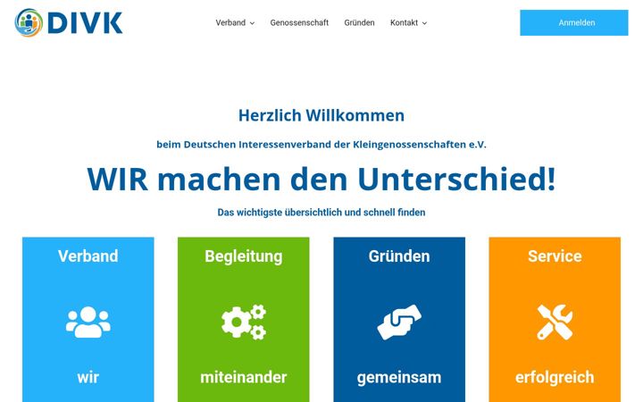 Screenshot of divk.de