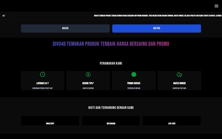 Snímek obrazovky divo4d.net