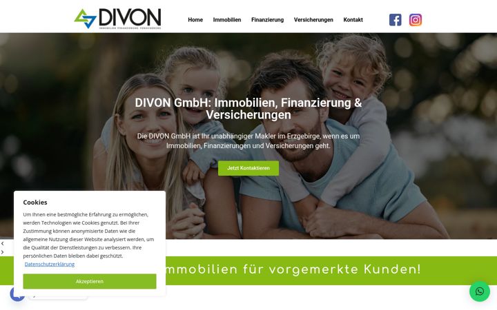 Screenshot of divon.de