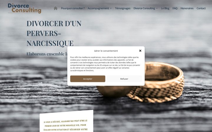 Posnetek zaslona divorce-consulting.fr