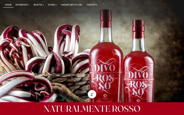Screenshot of divorosso.it