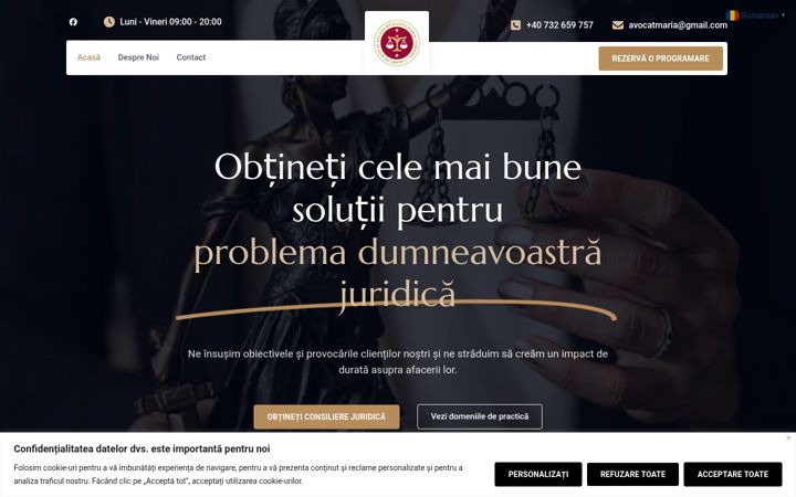 Ekrano kopija divortonline.ro
