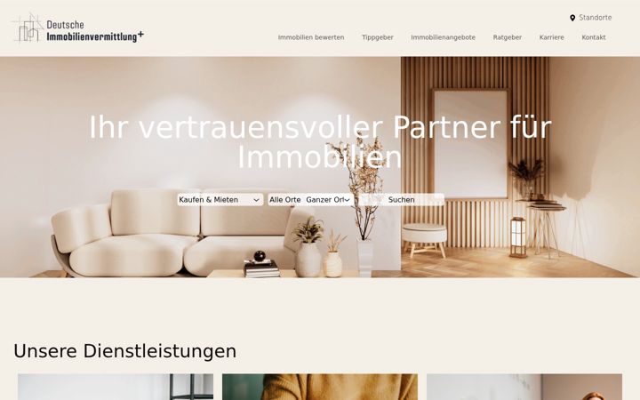 Screenshot of divplus.de