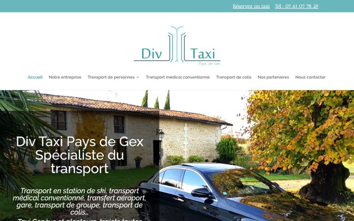 Posnetek zaslona divtaxi.fr