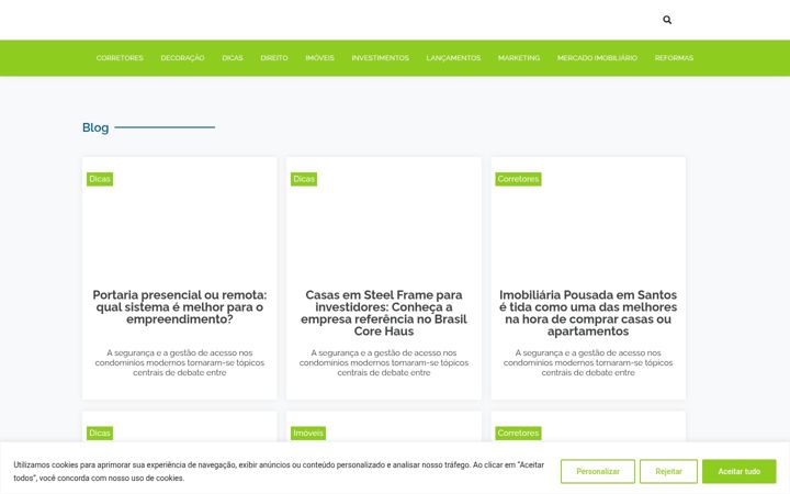 Skjermbilde av divulgacaoimobiliaria.com.br