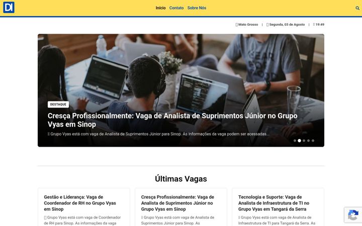 Screenshot of divulgamt.com