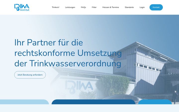 Screenshot of diwa-institut.de
