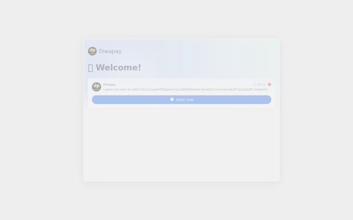Screenshot του diwapaychat.com