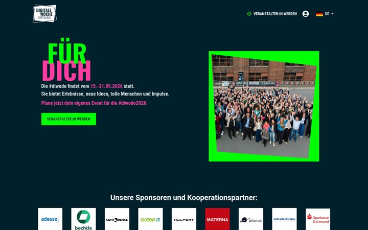 Screenshot of diwodo.de