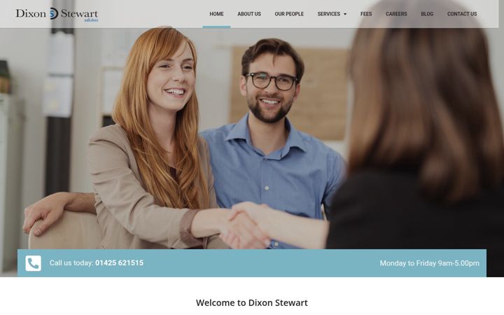 Screenshot of dixonstewart.com