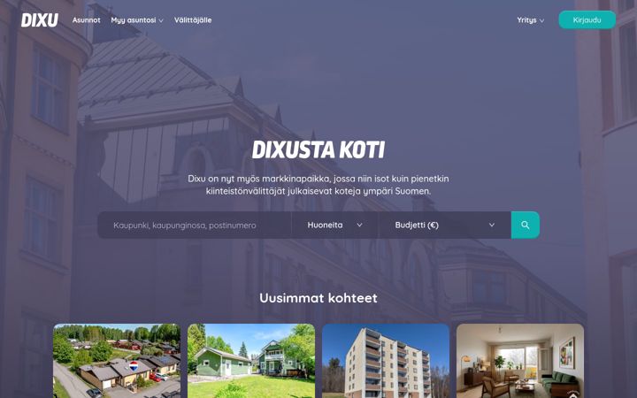 Screenshot ta' dixu.fi