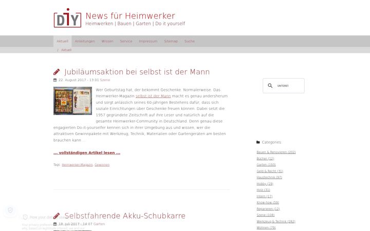 Screenshot of diy-info.de