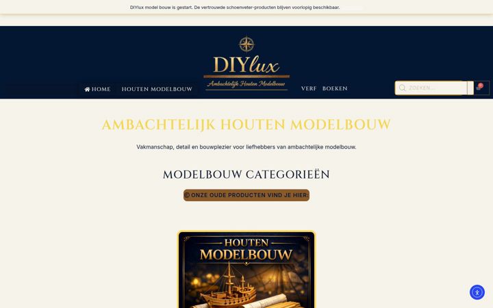 Snimka zaslona za diy-lux.nl