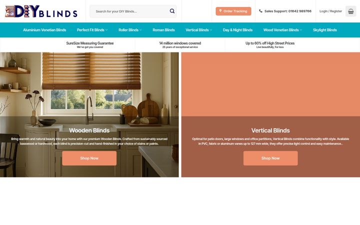 Zrzut ekranu diyblind.co.uk