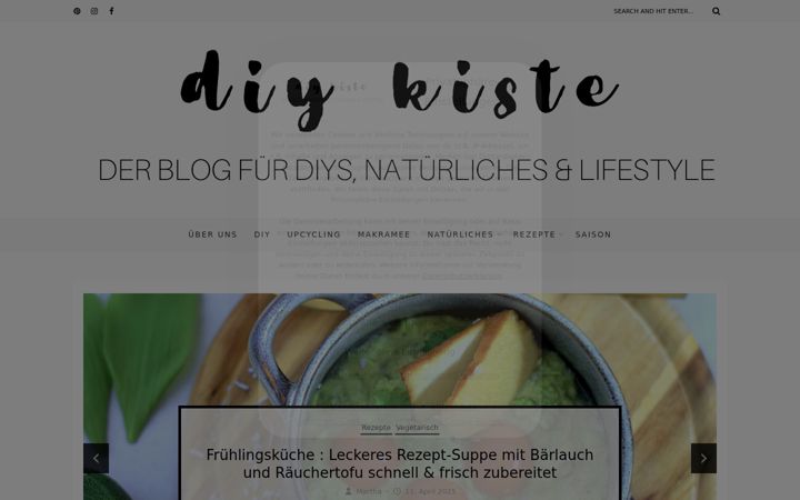 Screenshot of diykiste.de