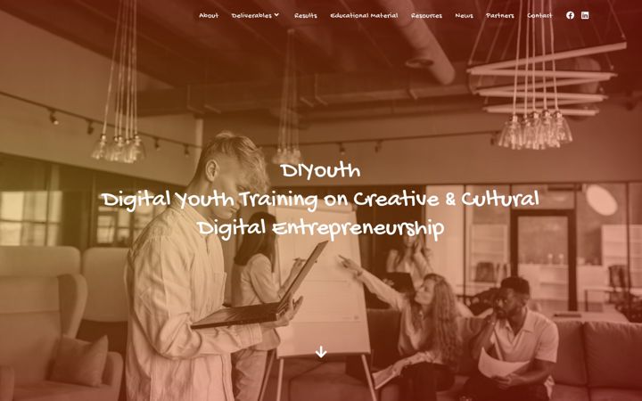 Screenshot of diyouth.eu