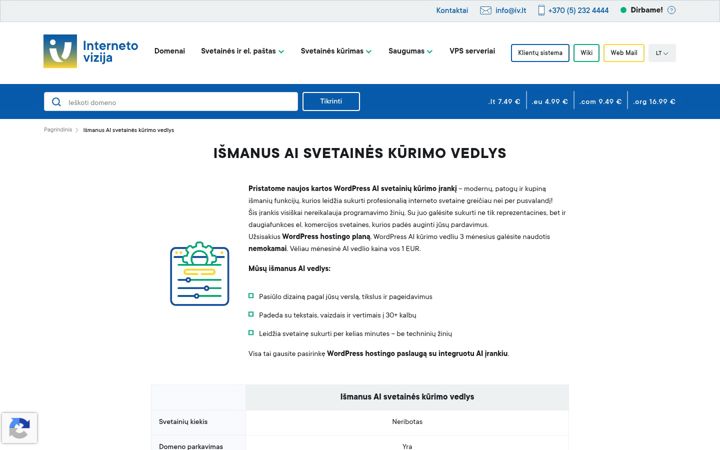 Screenshot of dizaineriai.lt