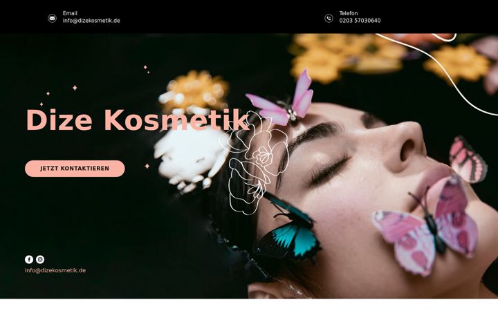 Screenshot of dizekosmetik.de