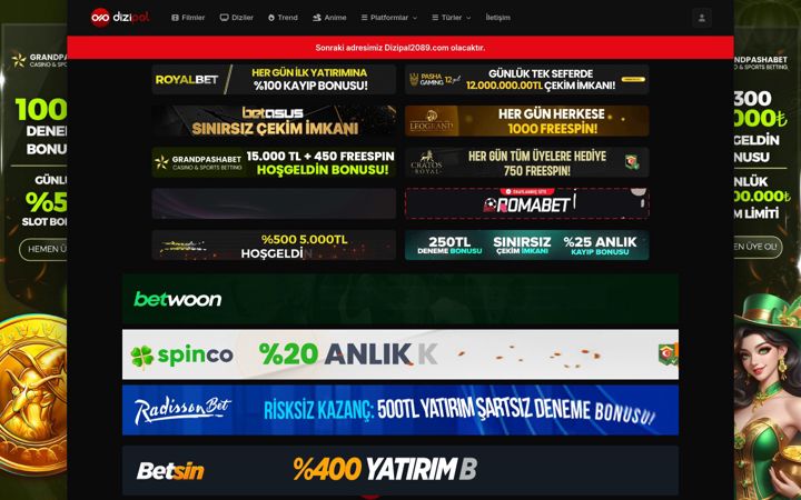 Screenshot of dizipal2074.com