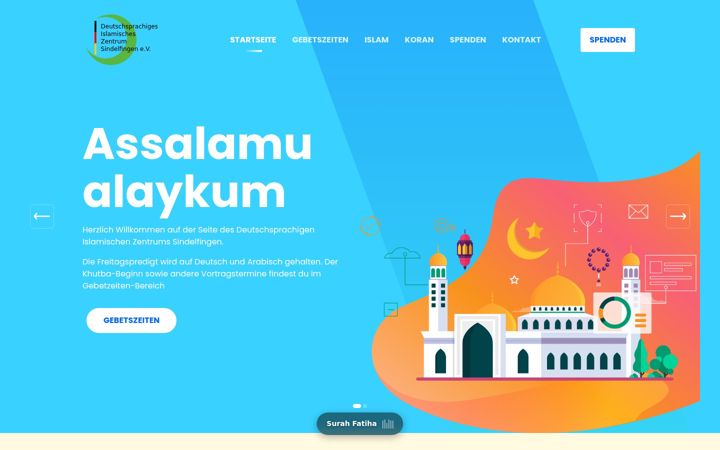 Screenshot of dizs.de