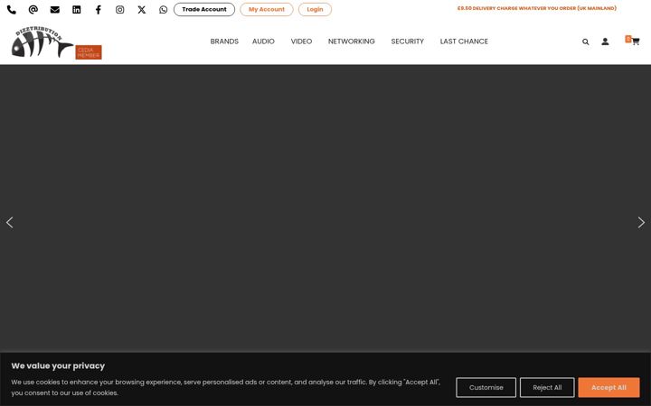 Captura de ecrã de dizztribution.net
