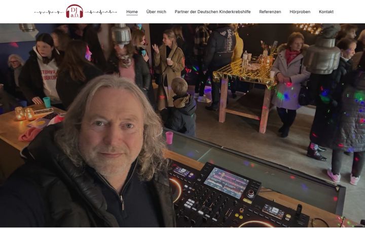 Screenshot of dj-ad.de