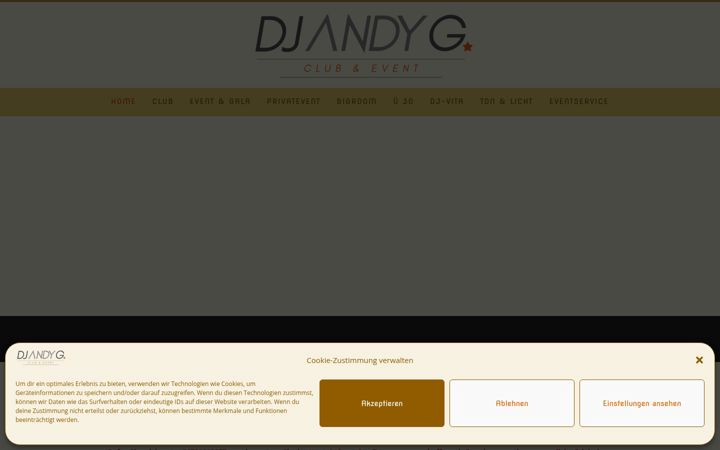 Screenshot von dj-andyg.de