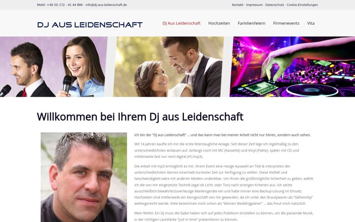 Screenshot of dj-aus-leidenschaft.de