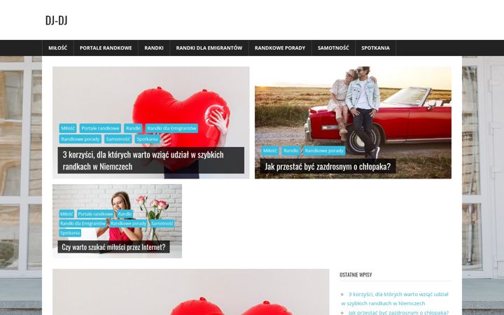 Screenshot of dj-dj.pl