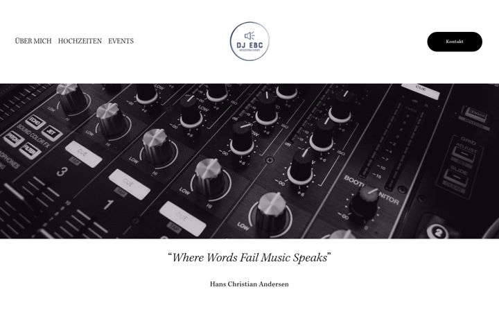 Screenshot of dj-ebc.com