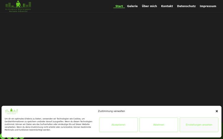 Screenshot of dj-florian-wartenberg.de