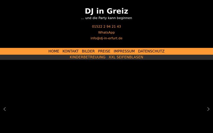 Screenshot of dj-in-greiz.de