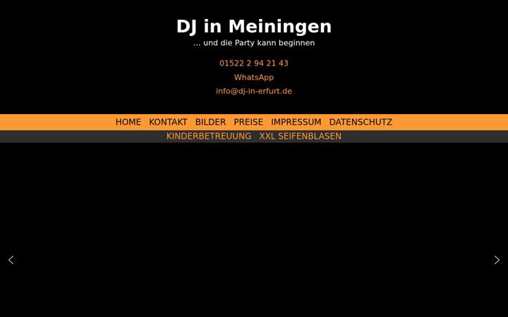 Screenshot of dj-in-meiningen.de