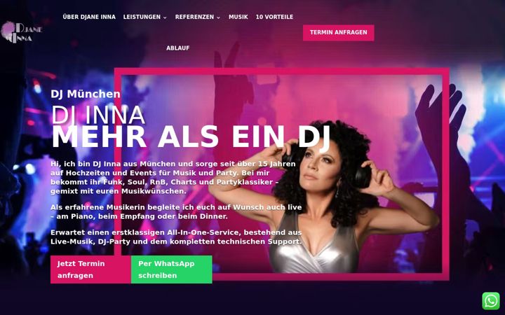 Screenshot of dj-inna-muenchen.de