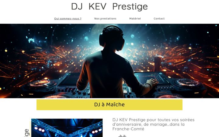Posnetek zaslona dj-kev-25.fr