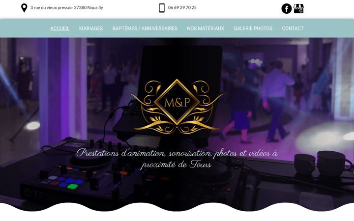 Posnetek zaslona dj-matt.fr