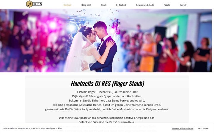 Screenshot of dj-res.de