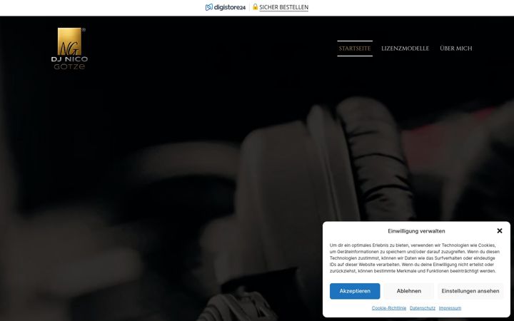 Screenshot of dj-setbook.com