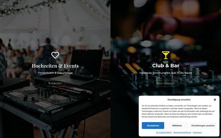 Screenshot of dj-straubing.de