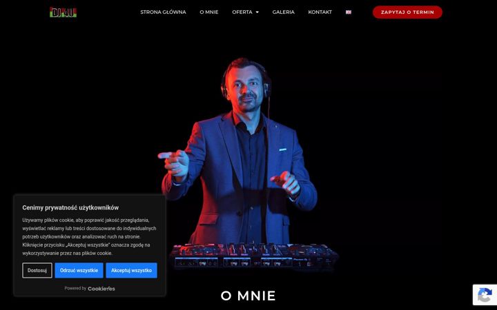Screenshot of dj4u.pl