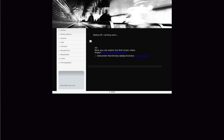 Screenshot of djactivea.com