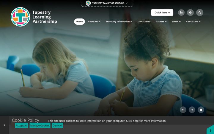 Screenshot of djanogly.org