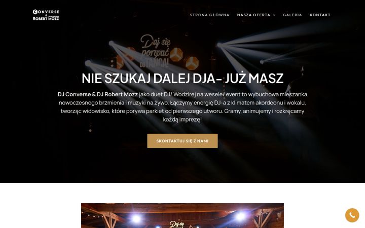 Ekrano kopija djconverse.pl