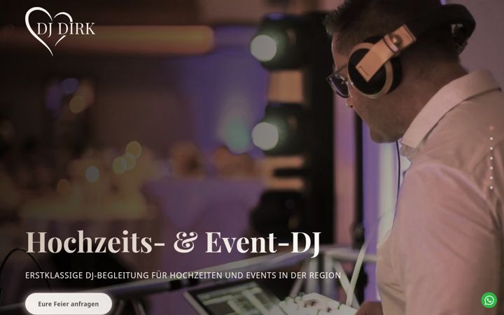 Screenshot of djdirk.de